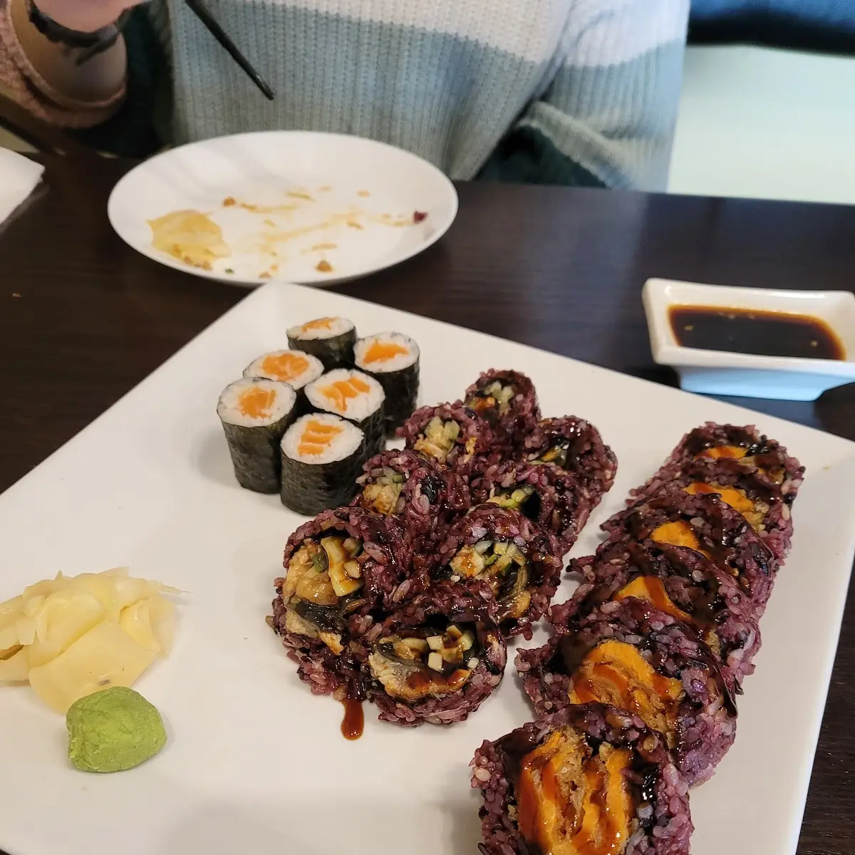 Yam Tempura Roll さつまいもの天ぷら